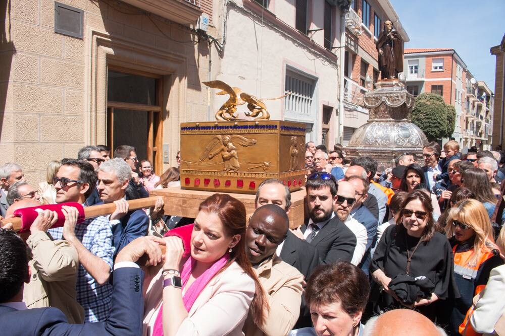 Fotos: Santo Domingo celebra el &#039;Almuerzo del Santo&#039; y la procesión del Santo