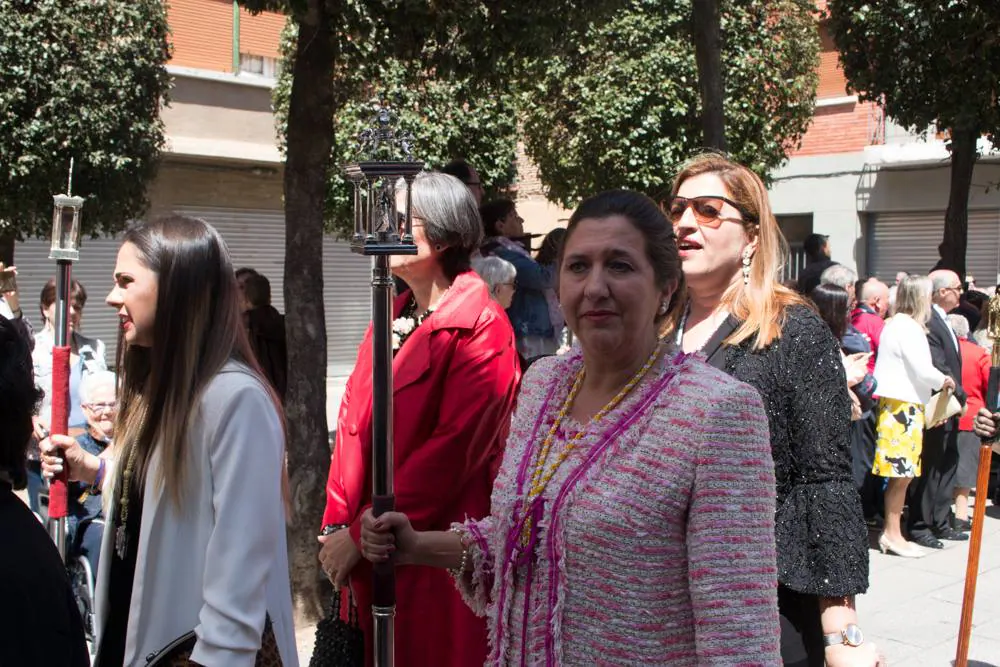 Fotos: Santo Domingo celebra el &#039;Almuerzo del Santo&#039; y la procesión del Santo