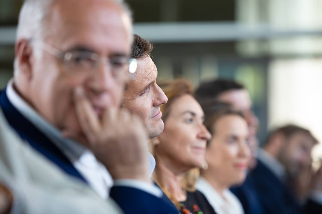 Fotos: Pablo Casado, en Logroño