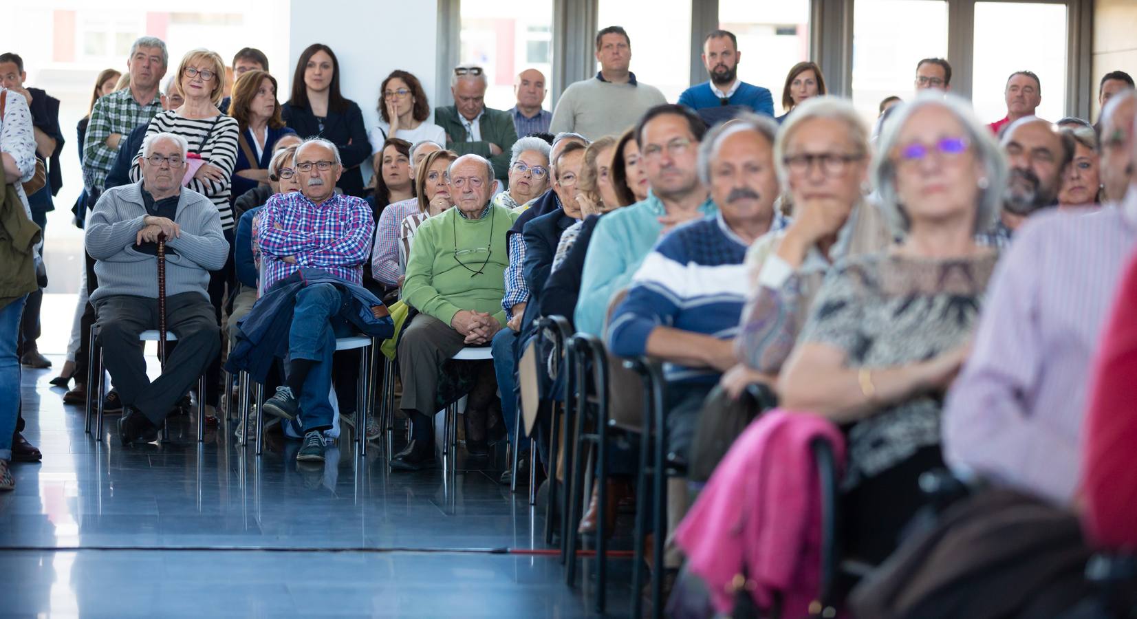 Fotos: Pablo Casado, en Logroño