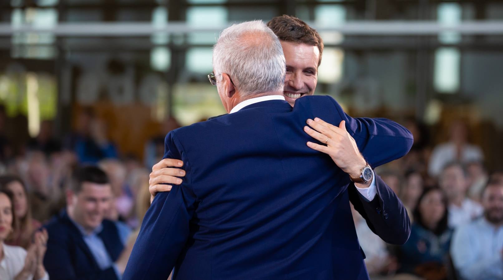 Fotos: Pablo Casado, en Logroño