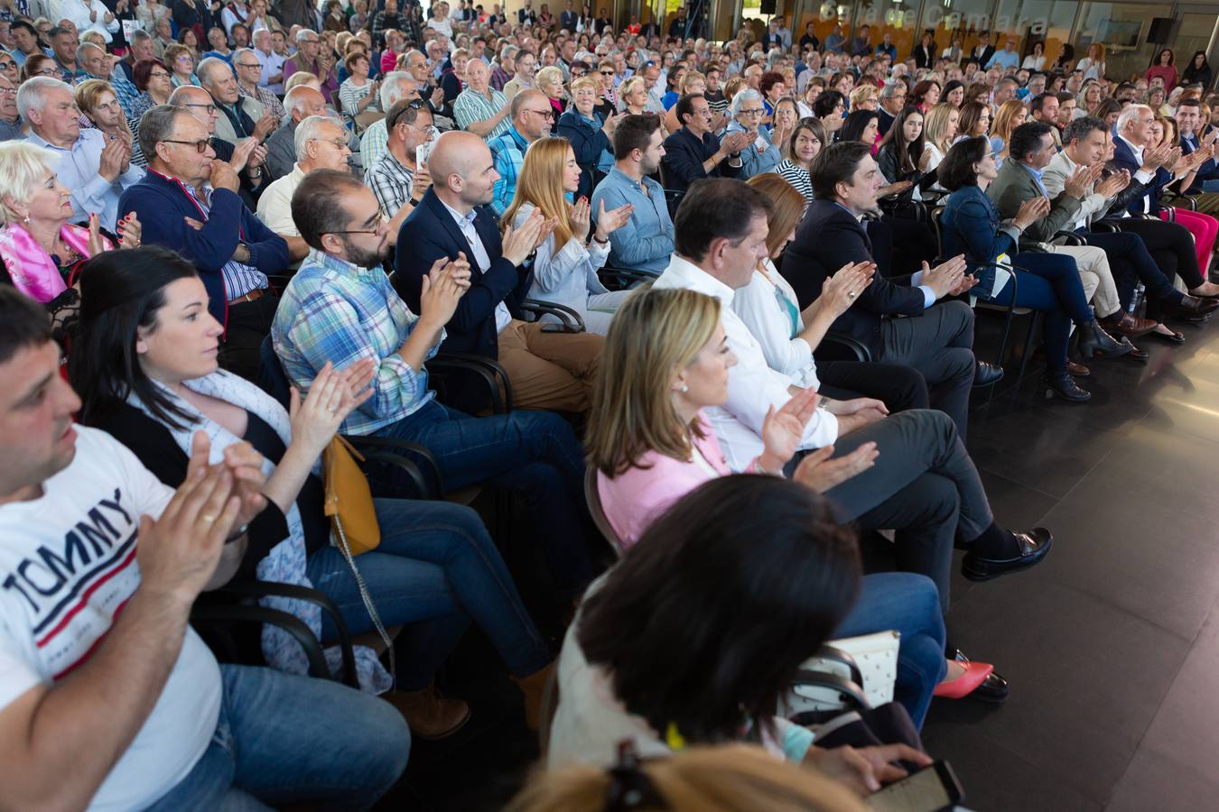 Fotos: Pablo Casado, en Logroño