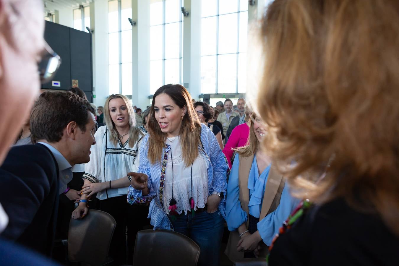 Fotos: Pablo Casado, en Logroño