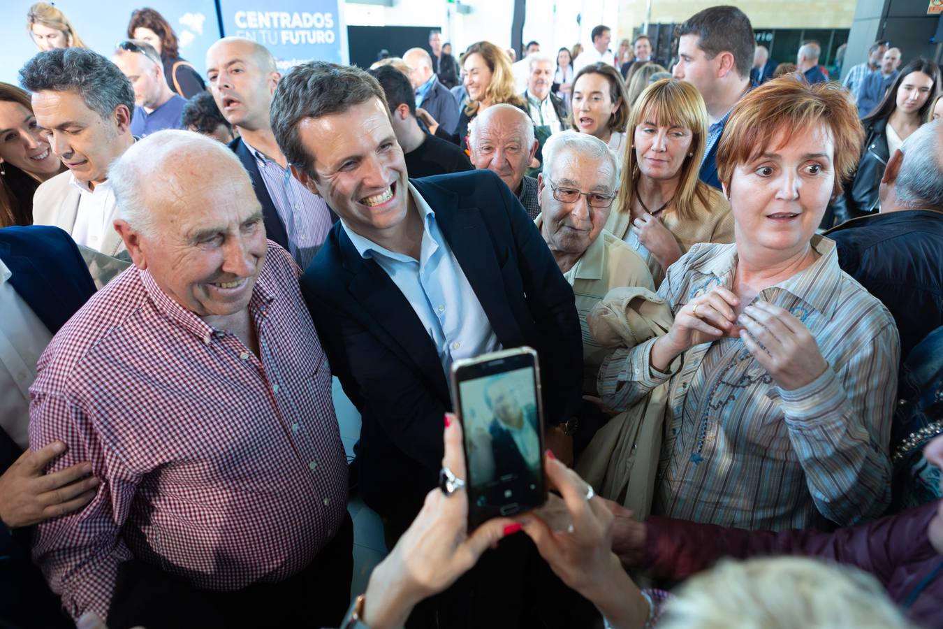 Fotos: Pablo Casado, en Logroño