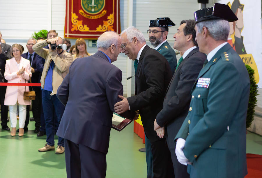 El Acuartelamiento de la Guardia Civil de Logroño ha celebrado este lunes un acto conmemorativo