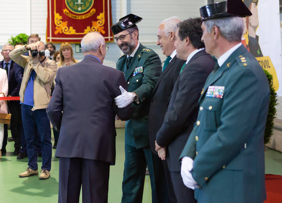 El Acuartelamiento de la Guardia Civil de Logroño ha celebrado este lunes un acto conmemorativo