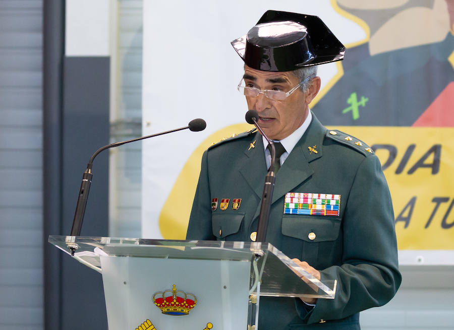 El Acuartelamiento de la Guardia Civil de Logroño ha celebrado este lunes un acto conmemorativo