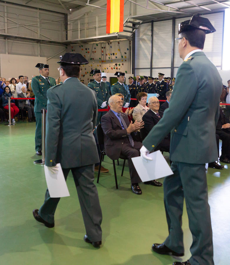 El Acuartelamiento de la Guardia Civil de Logroño ha celebrado este lunes un acto conmemorativo