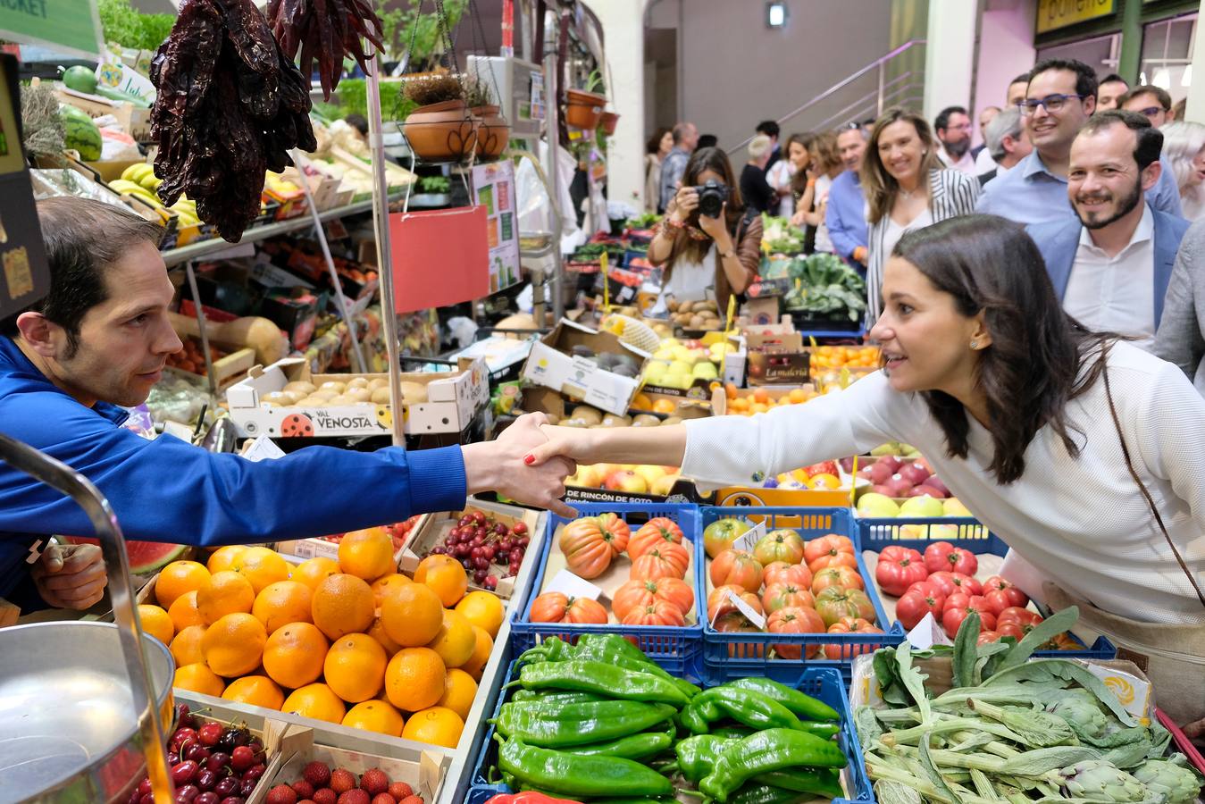 Fotos: Inés Arrimadas, la número dos de Ciudadanos, visita Logroño