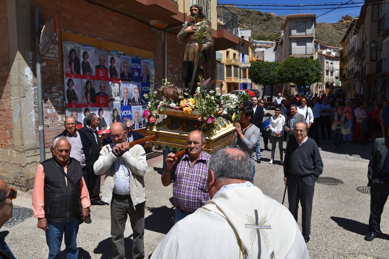 Fotos: Cervera celebra San Isidro con su procesión