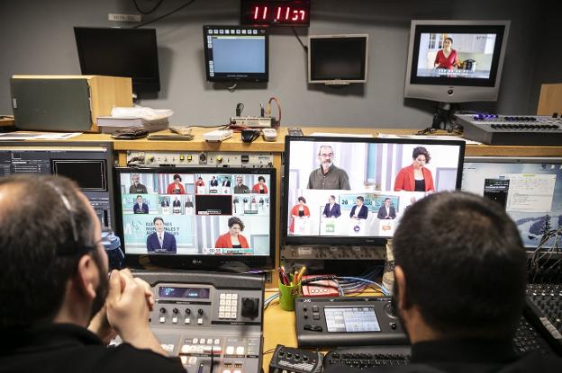 La televisión es nutritiva. Por las cámaras de TVR desfilaron el lunes los candidatos al Ayuntamiento de Logroño; mañana es el turno de los aspirantes a presidir el Gobierno de La Rioja. Todos ellos aceptan someterse al escrutinio de la cámara que todo lo ve. Un mundo orwelliano donde prevalece el aviso que lanzaron las gentes de Aviador Dro: que toda imagen estimula nuestro amor informativo. 