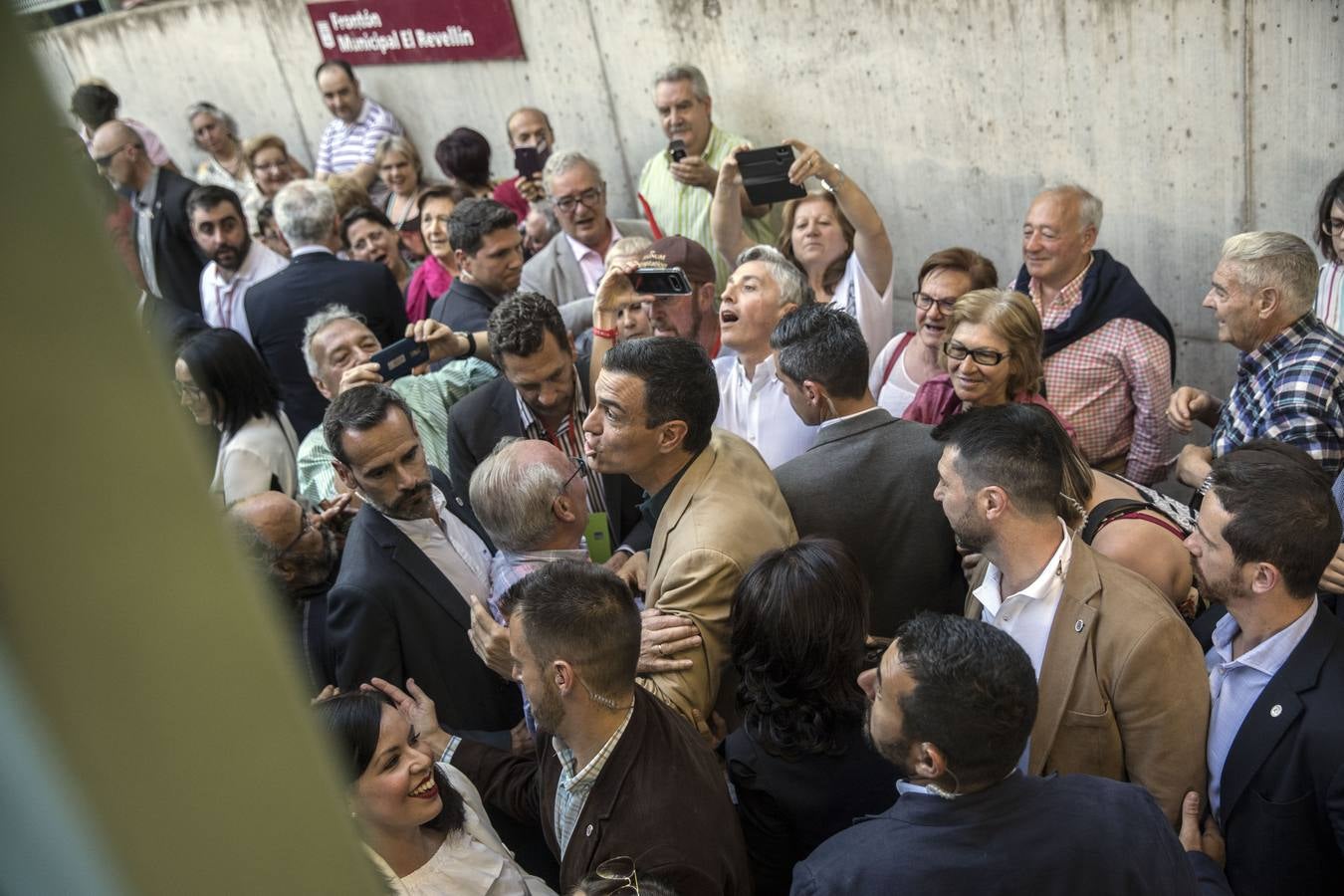 Fotos: Sánchez en su mitin en Logroño para pedir el voto para Andreu y Pablo Hermoso