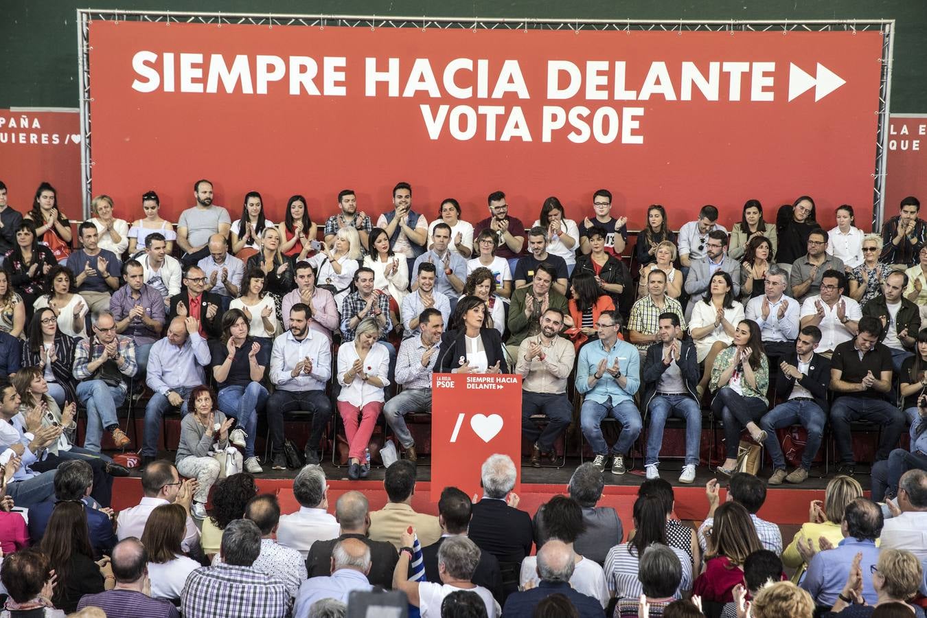 Fotos: Sánchez en su mitin en Logroño para pedir el voto para Andreu y Pablo Hermoso