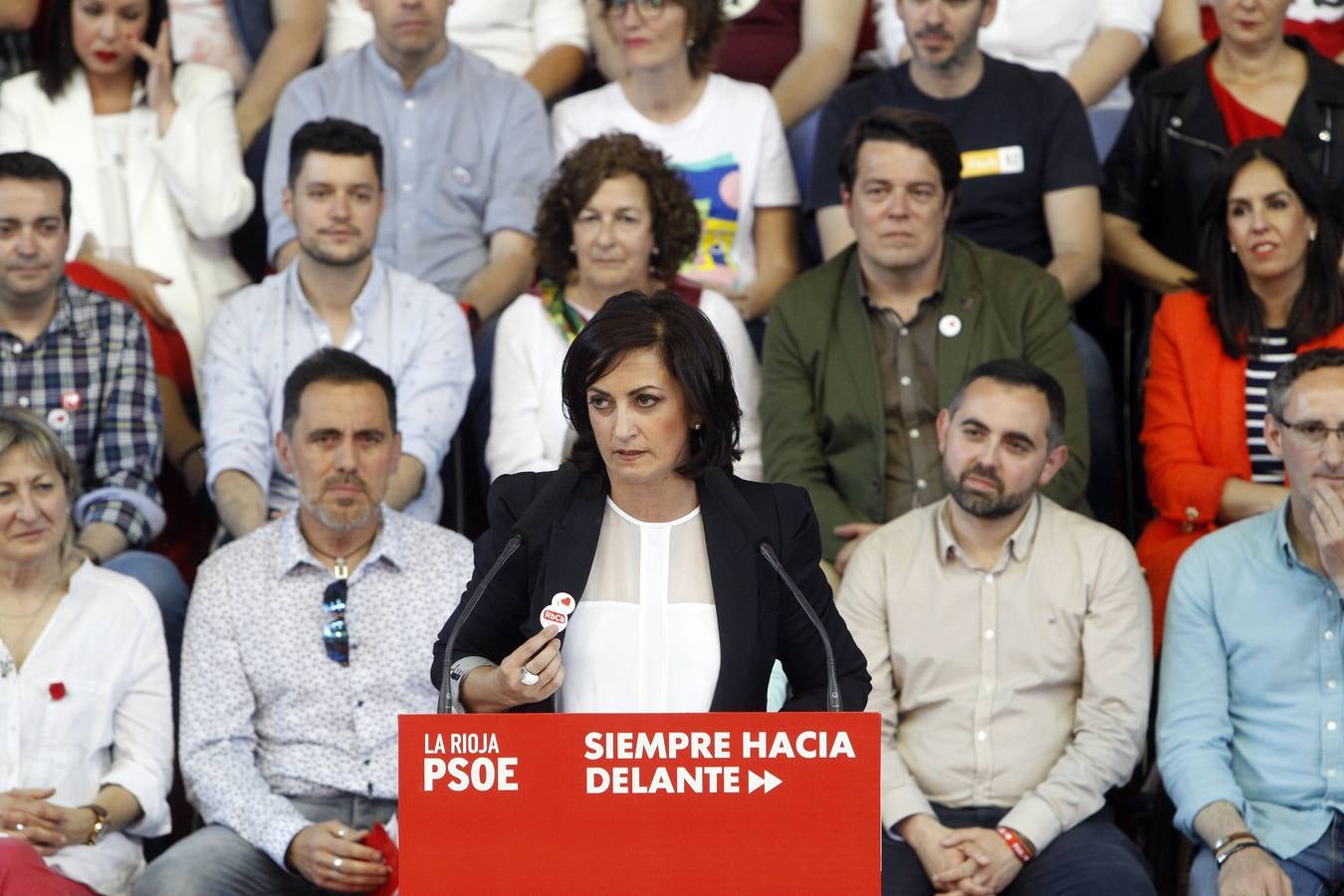 Fotos: Sánchez en su mitin en Logroño para pedir el voto para Andreu y Pablo Hermoso