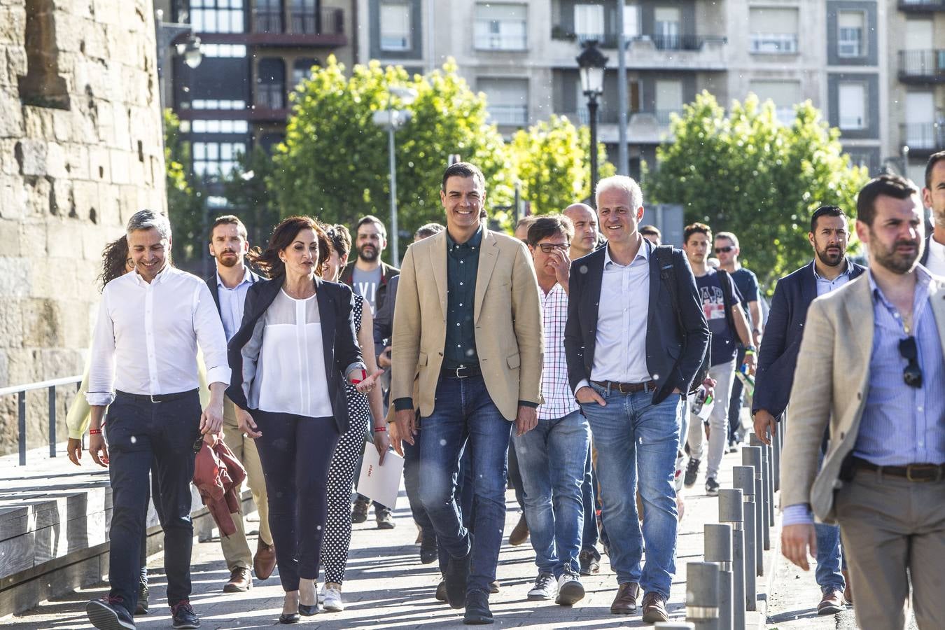 Fotos: Sánchez en su mitin en Logroño para pedir el voto para Andreu y Pablo Hermoso