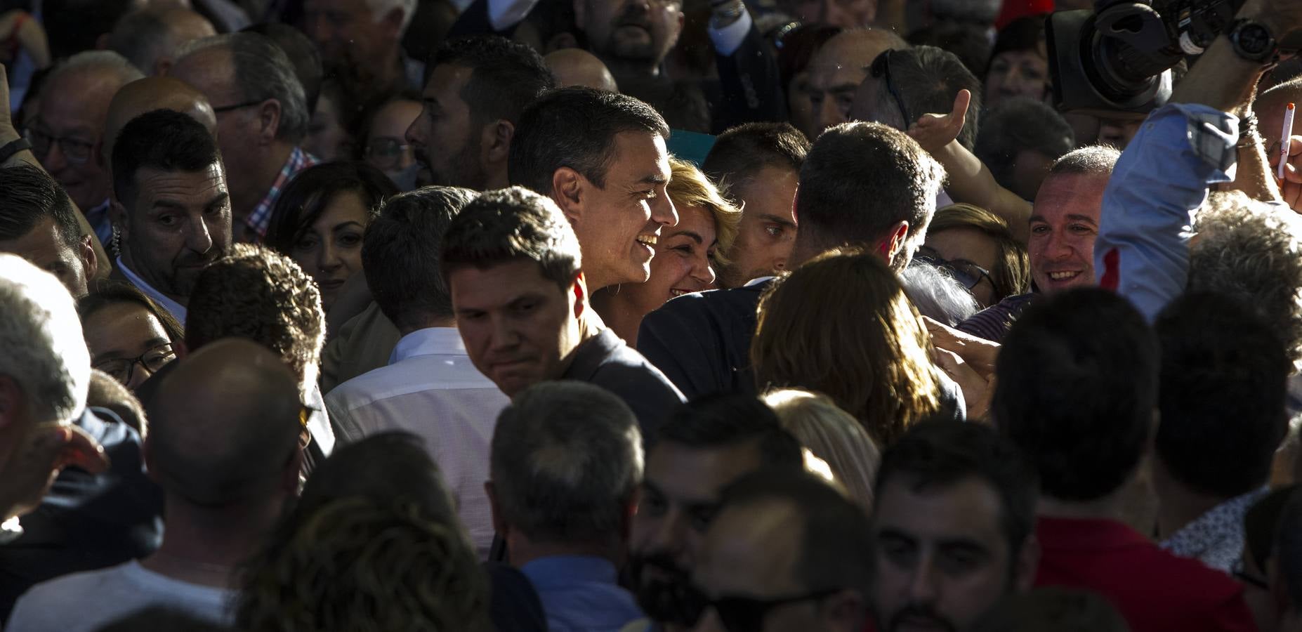 Fotos: Sánchez en su mitin en Logroño para pedir el voto para Andreu y Pablo Hermoso