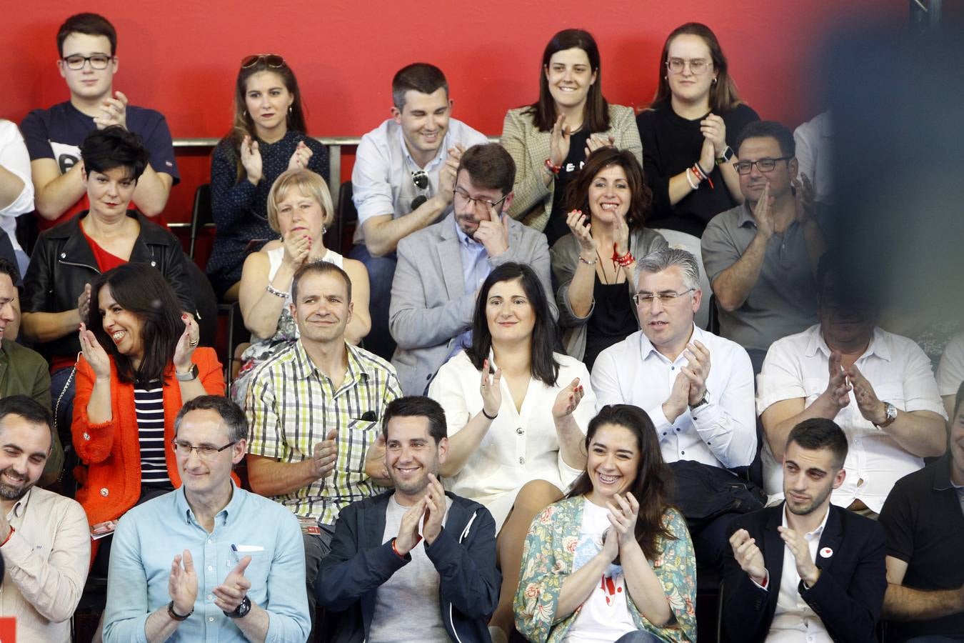 Fotos: Sánchez en su mitin en Logroño para pedir el voto para Andreu y Pablo Hermoso