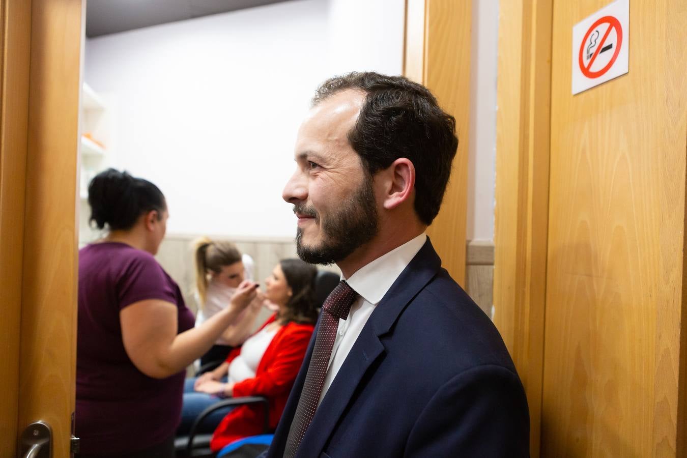 Fotos: La otra cara del debate de TVR de candidatos a la Presidencia del Gobierno riojano