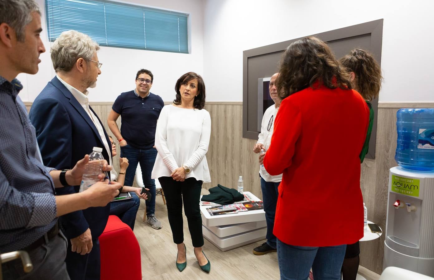 Fotos: La otra cara del debate de TVR de candidatos a la Presidencia del Gobierno riojano