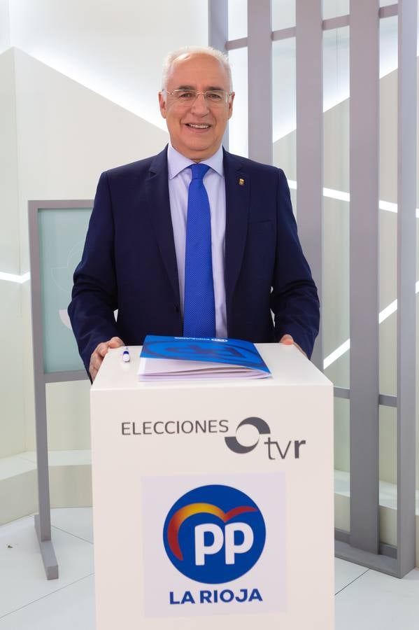 Fotos: La otra cara del debate de TVR de candidatos a la Presidencia del Gobierno riojano