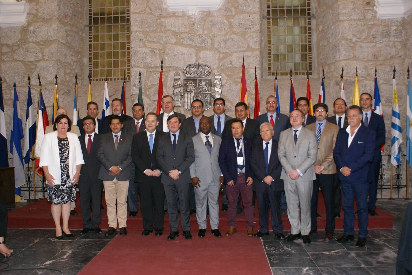 Fotos: La UNIR firma en San Millán un convenio con 15 universidades de Ecuador