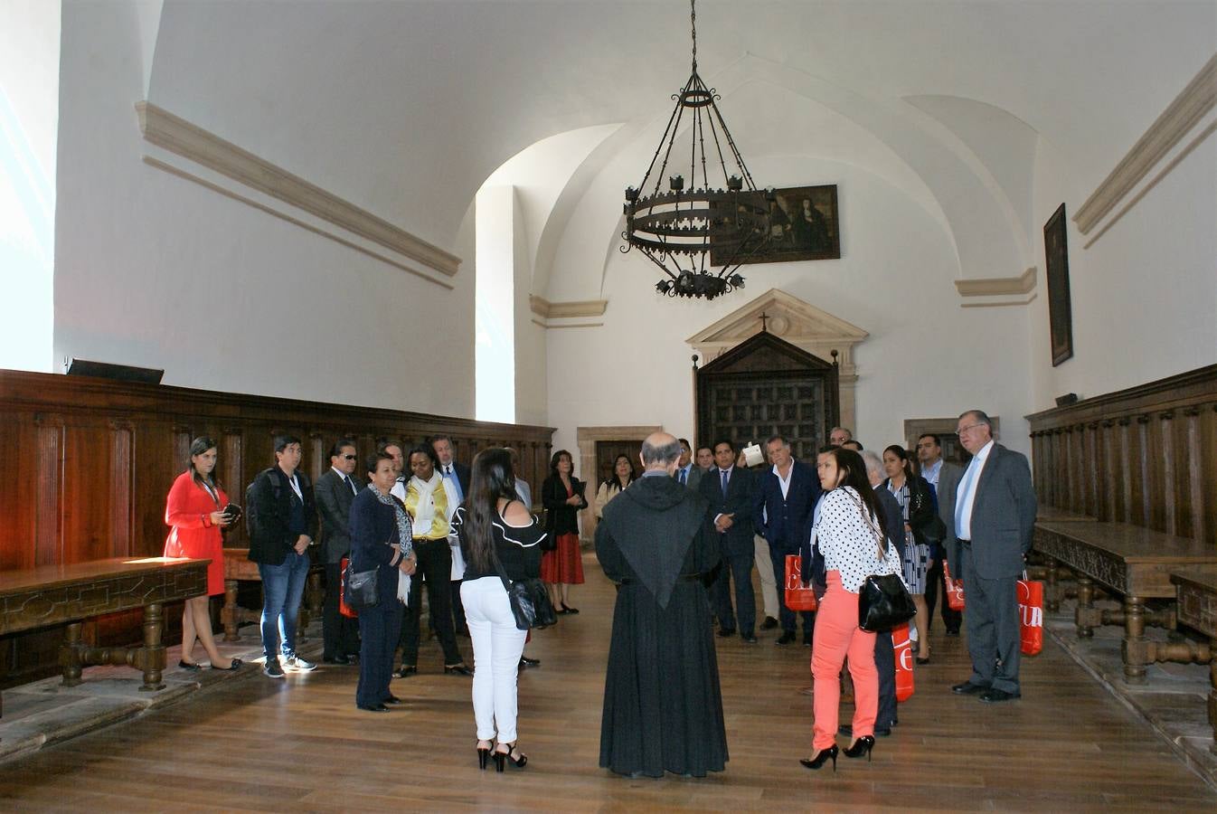 Fotos: La UNIR firma en San Millán un convenio con 15 universidades de Ecuador