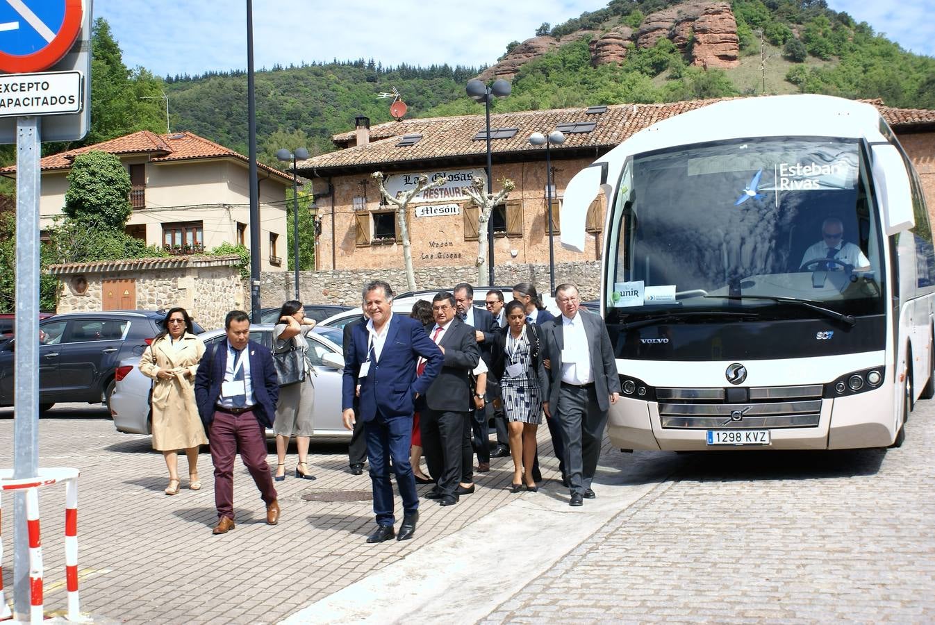 Fotos: La UNIR firma en San Millán un convenio con 15 universidades de Ecuador