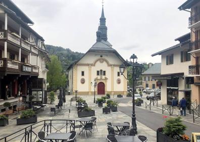 Imagen secundaria 1 - Imágenes del refugio de Ternera y vista de Saint Gervais les Bains. 