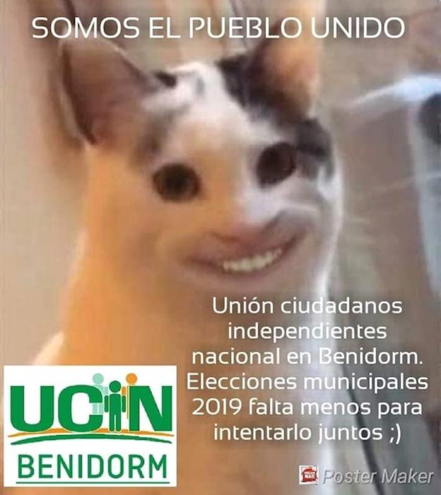 Imagen de la campaña del partido UCIN Benidorm. :: l.r.