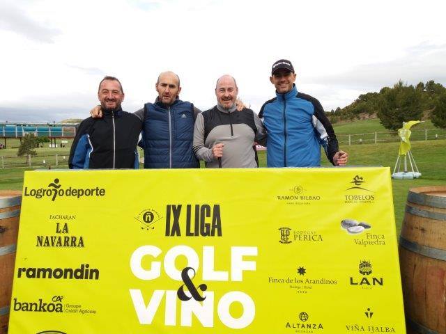 Quinto torneo de la Liga de Golf y Vino de lomejordelvinoderioja.com.