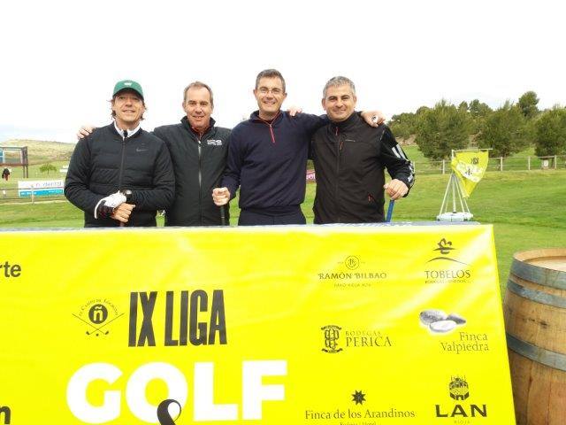 Quinto torneo de la Liga de Golf y Vino de lomejordelvinoderioja.com.