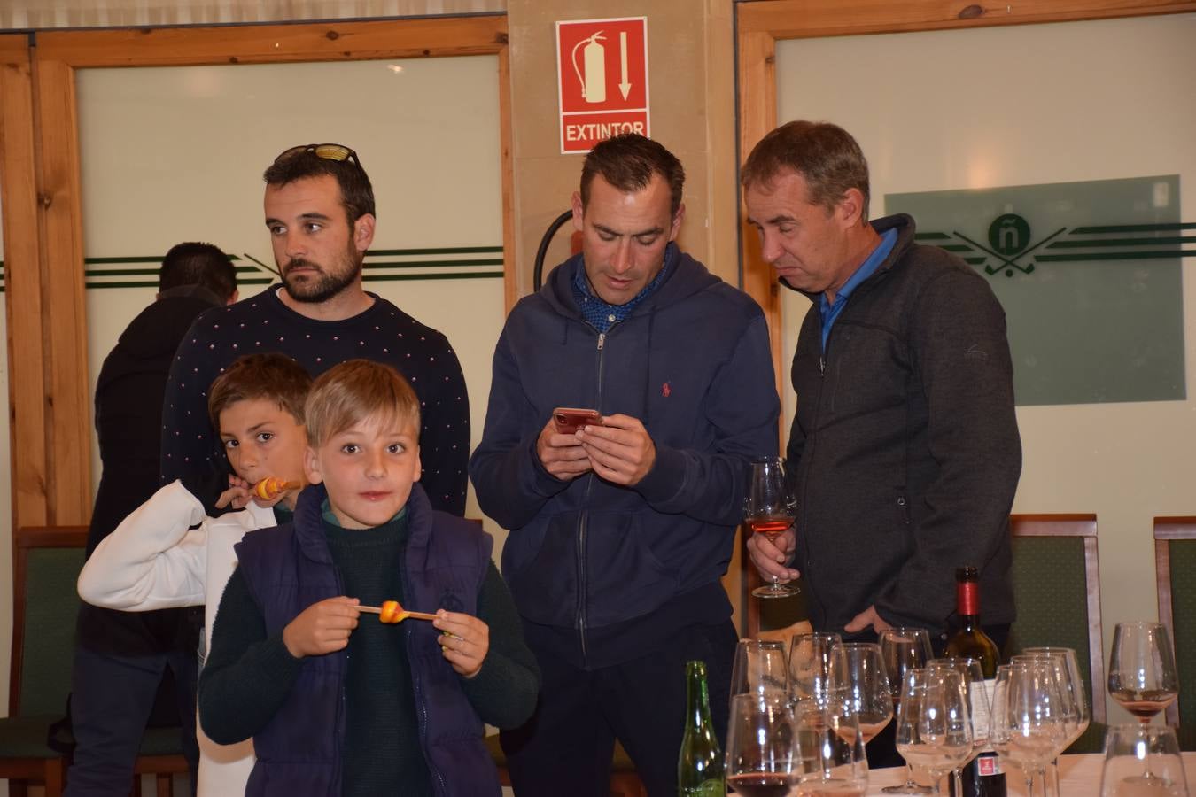 Quinto torneo de la Liga de Golf y Vino.