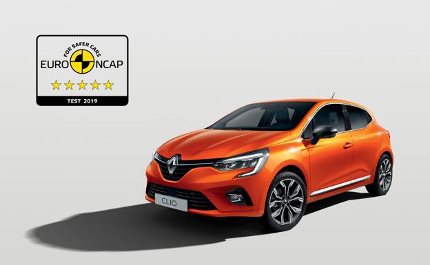 El nuevo Renault Clio recibe 5 estrellas en seguridad Euro NCAP