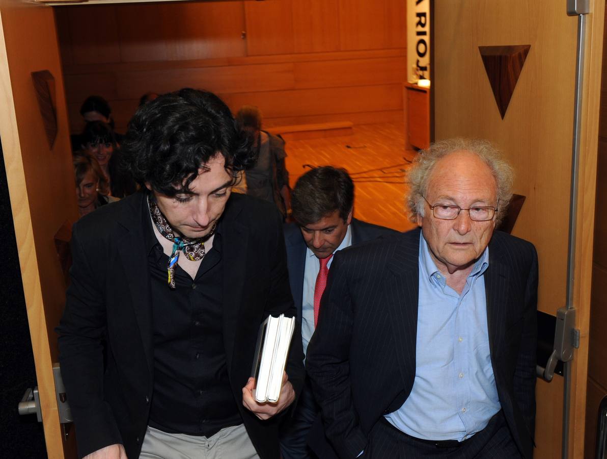 Fotos: Cuando Eduardo Punset triunfó en el Aula de Cultura de Diario LA RIOJA en el 2012