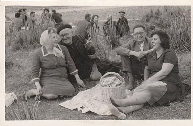 La Retina: cerveranos en Clunia en los años 50