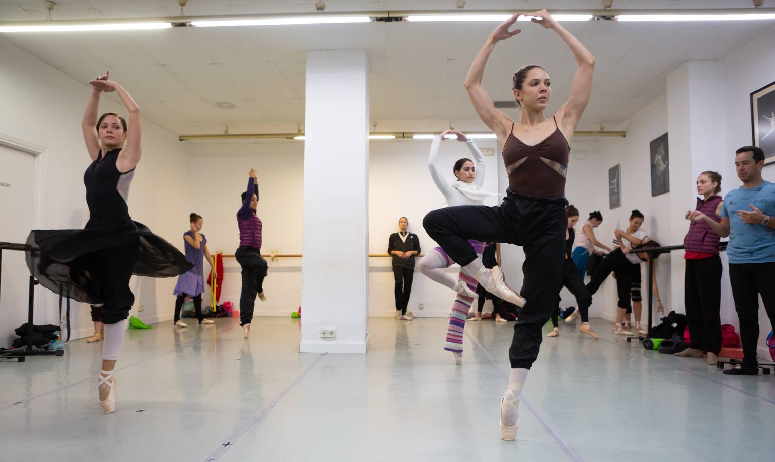 Hemos estado en el ensayo de la compañía