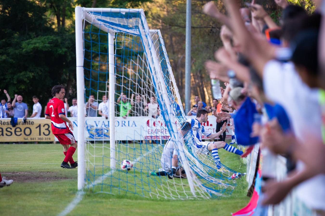 Los de Roberto Ochoa quedan apeados del 'play off' de ascenso tras empatar a un tanto contra los navarros