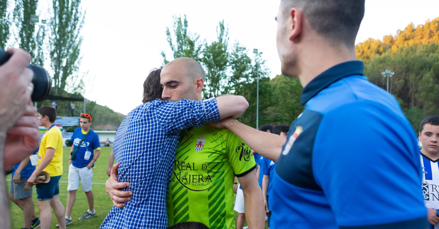 Los de Roberto Ochoa quedan apeados del 'play off' de ascenso tras empatar a un tanto contra los navarros