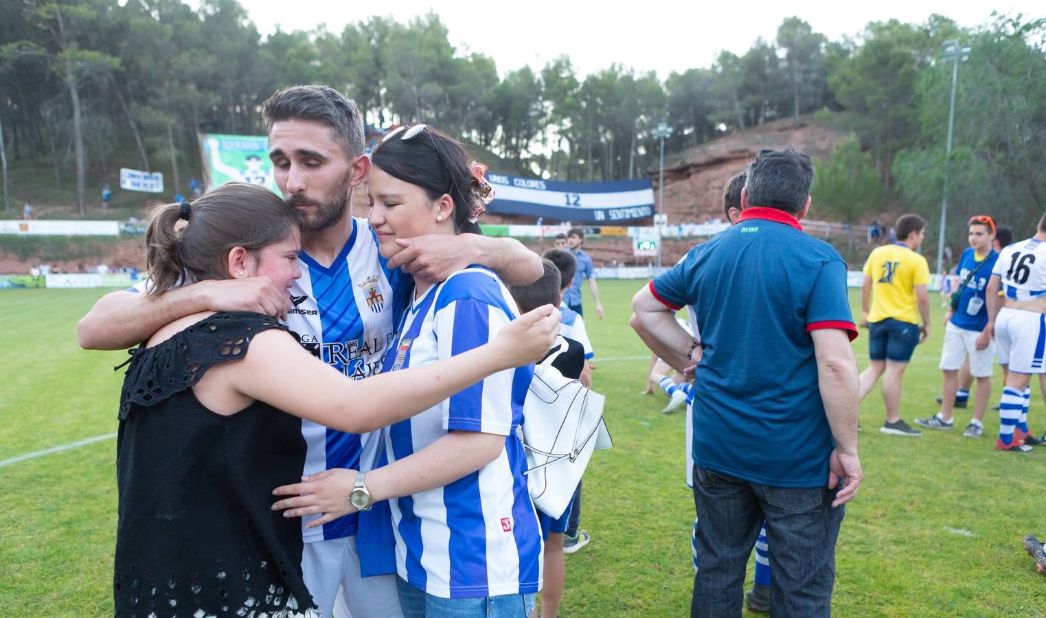 Los de Roberto Ochoa quedan apeados del 'play off' de ascenso tras empatar a un tanto contra los navarros