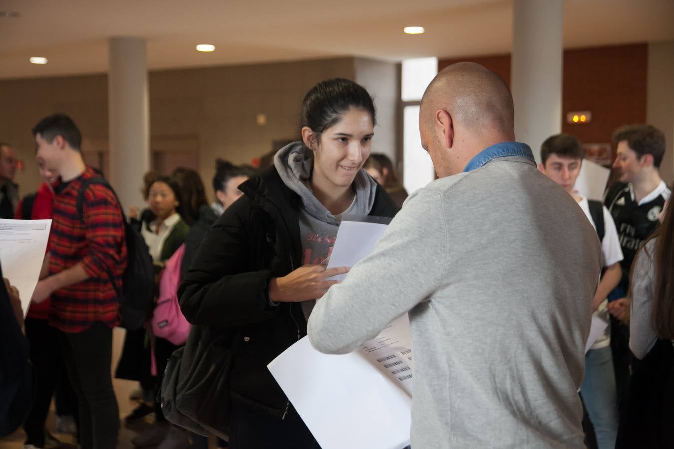 Fotos: Comienza la EBAU en Logroño