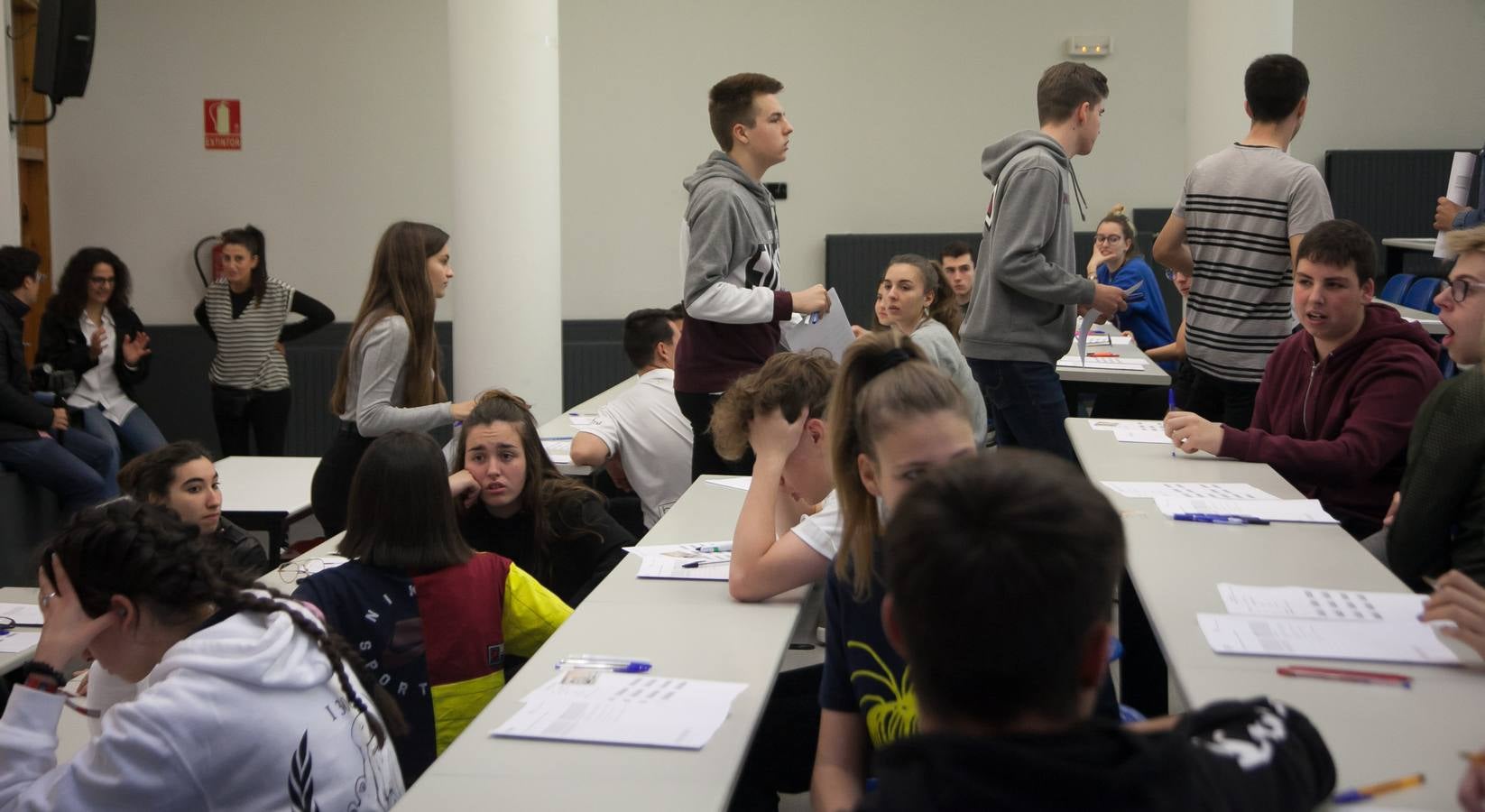 Fotos: Comienza la EBAU en Logroño