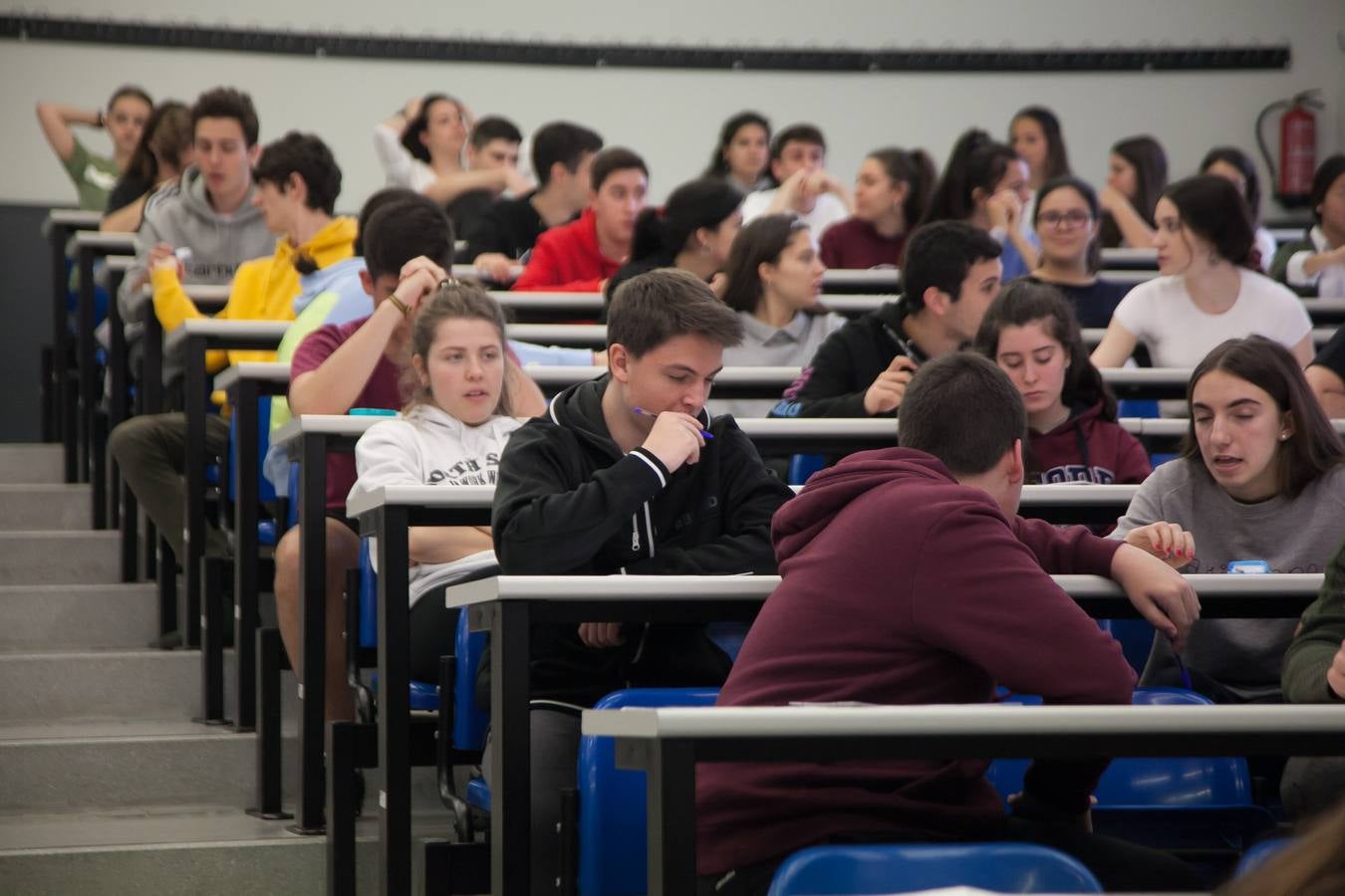 Fotos: Comienza la EBAU en Logroño