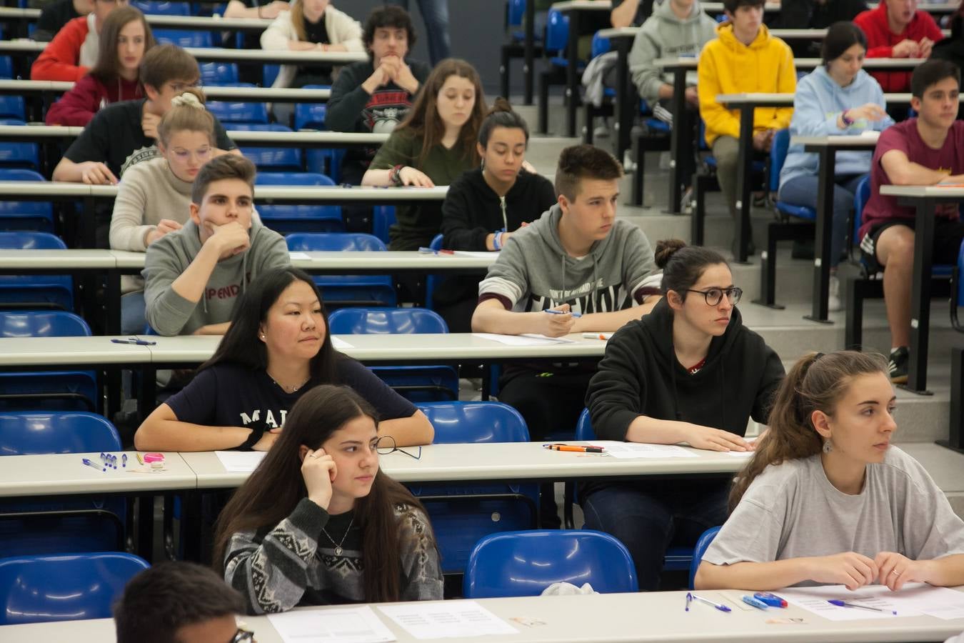 Fotos: Comienza la EBAU en Logroño