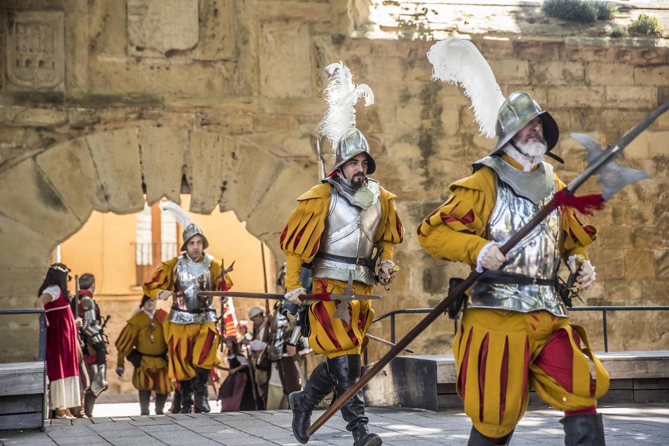 Fotos: Recreación del asedio francés