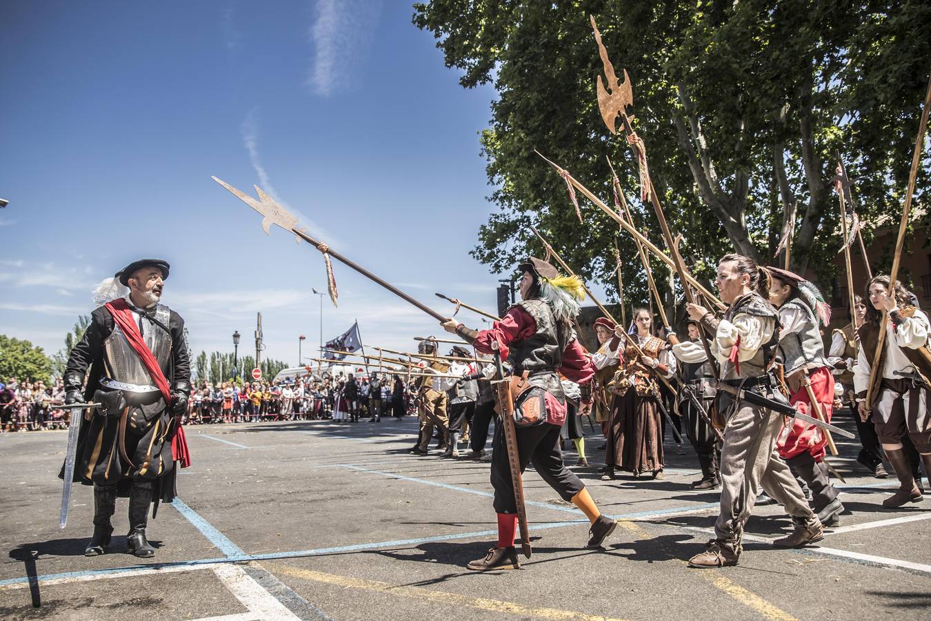 Fotos: Recreación del asedio francés