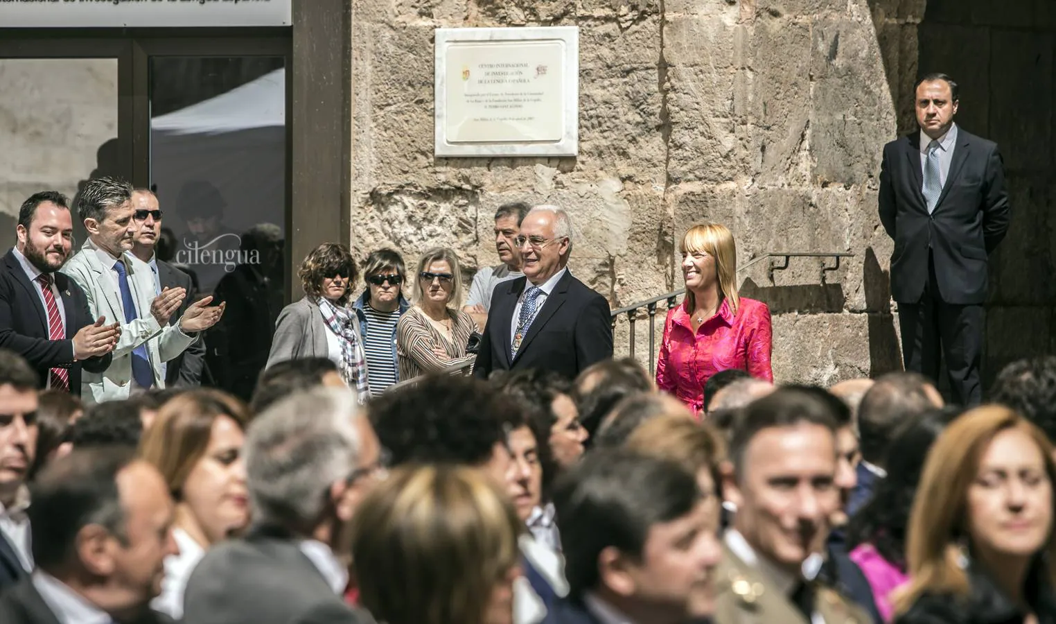 San Millán de la Cogolla ha acogido la celebración institucional del 9 de junio con la entrega de las Medallas de La Rioja, el Galardón de las Artes y las distinciones de Riojanos Ilustres 