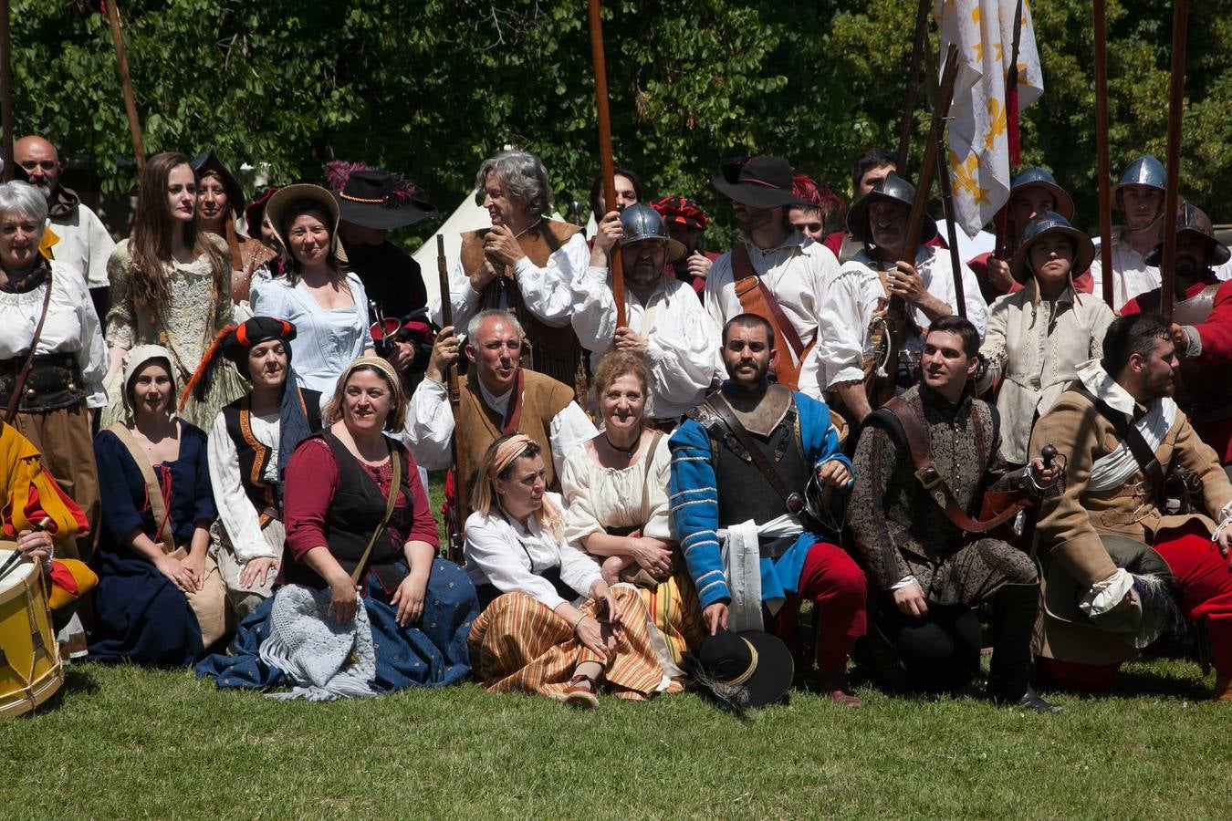 Fotos: El tercer acto de la Recreación del Asedio