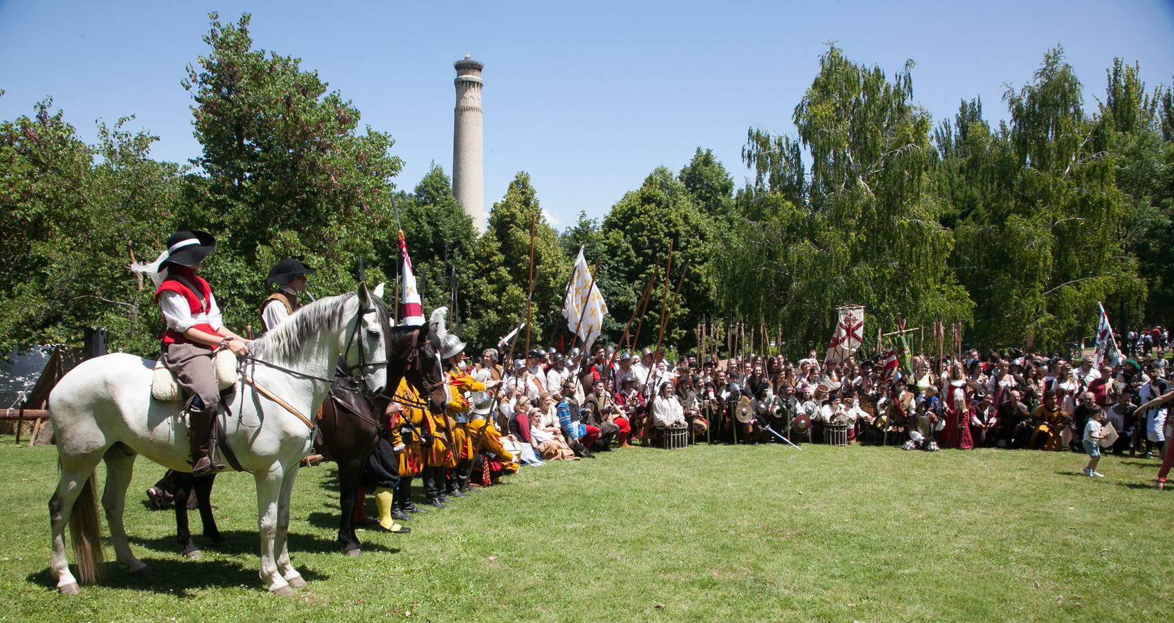 Fotos: El tercer acto de la Recreación del Asedio