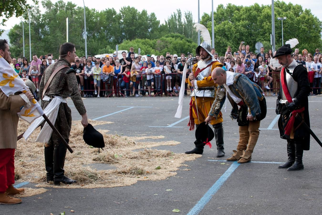 Fotos: Recreación del asedio, segundo acto