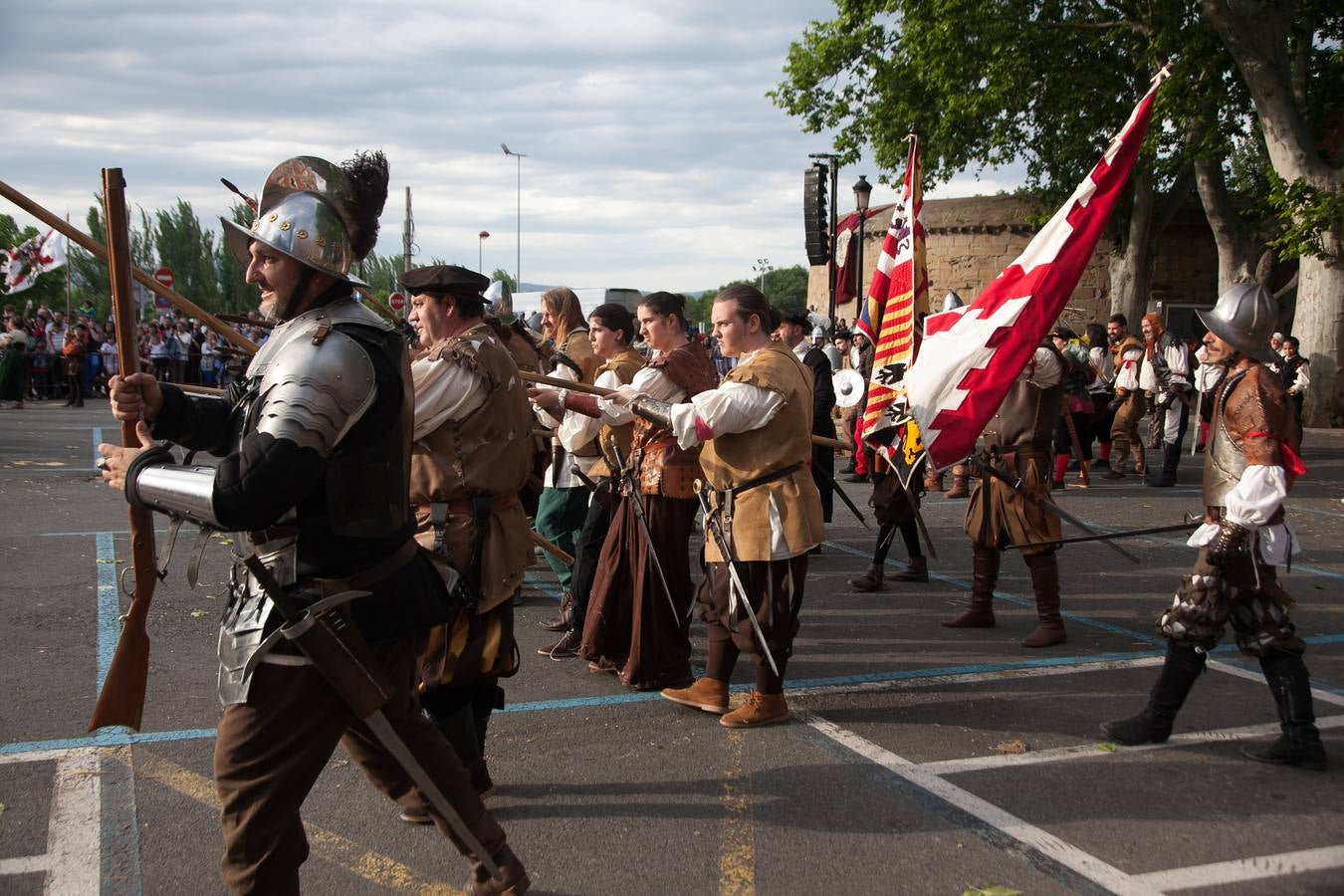 Fotos: Recreación del asedio, segundo acto